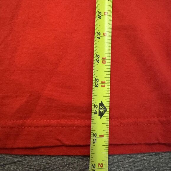 Vintage Top Heavy Shirt Youth XL Red Long Sleeve Monkey Skate Tee Y2K 00s - Picture 8 of 10